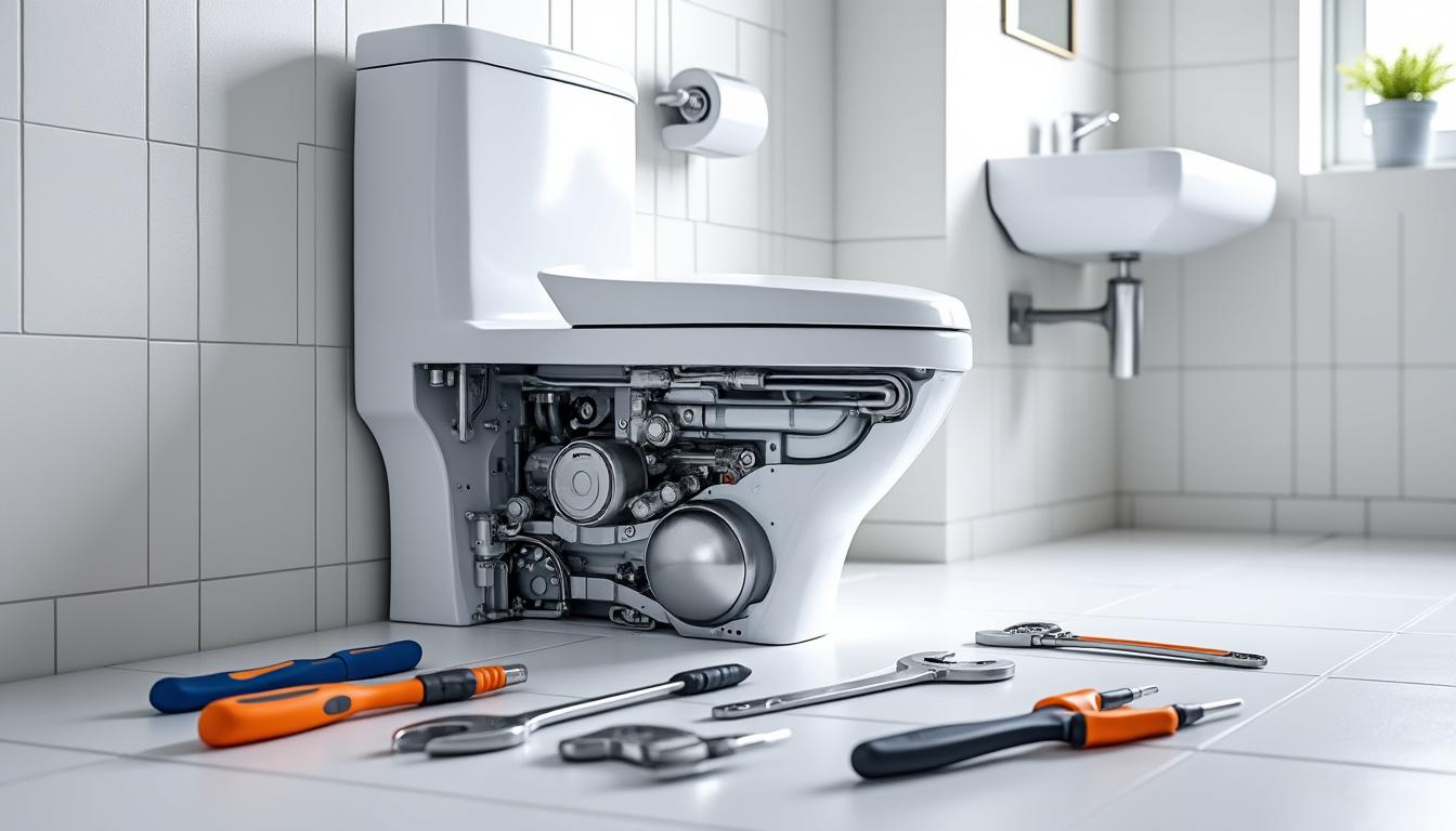 découvrez comment choisir les bonnes dimensions pour votre abattant de wc, sélectionner les charnières adaptées et procéder à un démontage facile et propre de votre lunette de toilette.