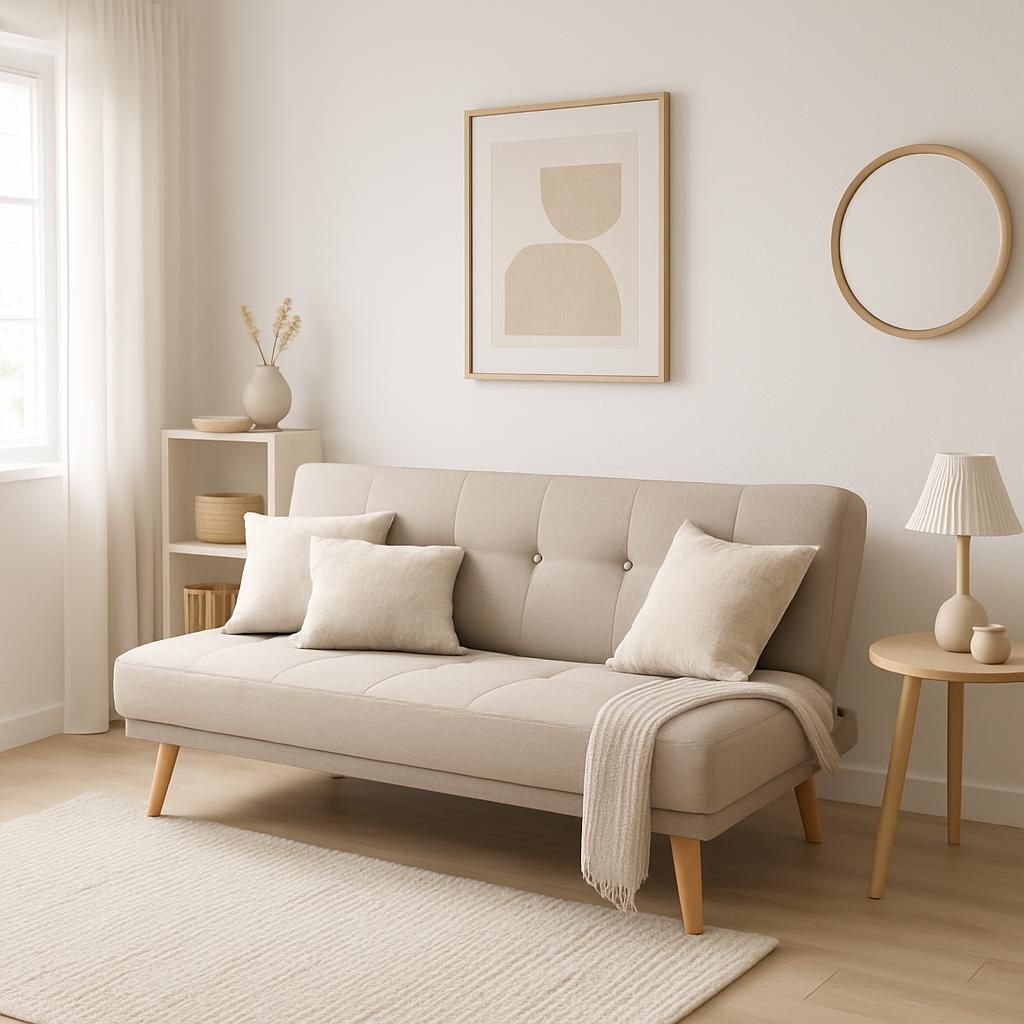 Découvrez nos idées déco tendance pour intégrer une banquette clic-clac dans votre intérieur. Conseils, inspirations et astuces pour allier confort et style à votre espace de vie.