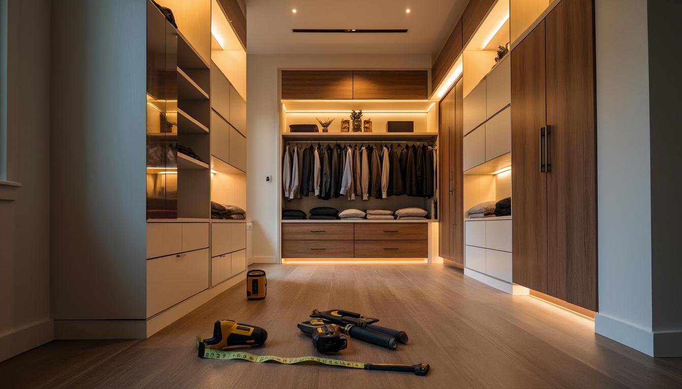 découvrez comment optimiser l'aménagement d'un dressing dans un couloir : profondeur minimale conseillée, choix des portes coulissantes et idées d'éclairage pratique pour gagner de la place et améliorer le confort.