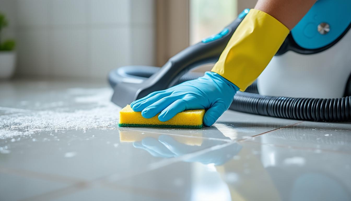 découvrez comment enlever efficacement le surplus de mortier-joint sec avec des techniques de grattage, l’utilisation de dissolvants adaptés et l’application de polish pour un résultat impeccable sur vos surfaces carrelées.