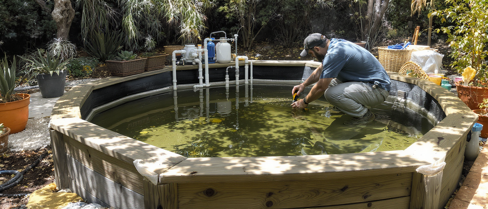 apprenez à dimensionner correctement la filtration et la charge biologique d'un bassin hors-sol en fonction des espèces pour assurer un environnement sain et équilibré.
