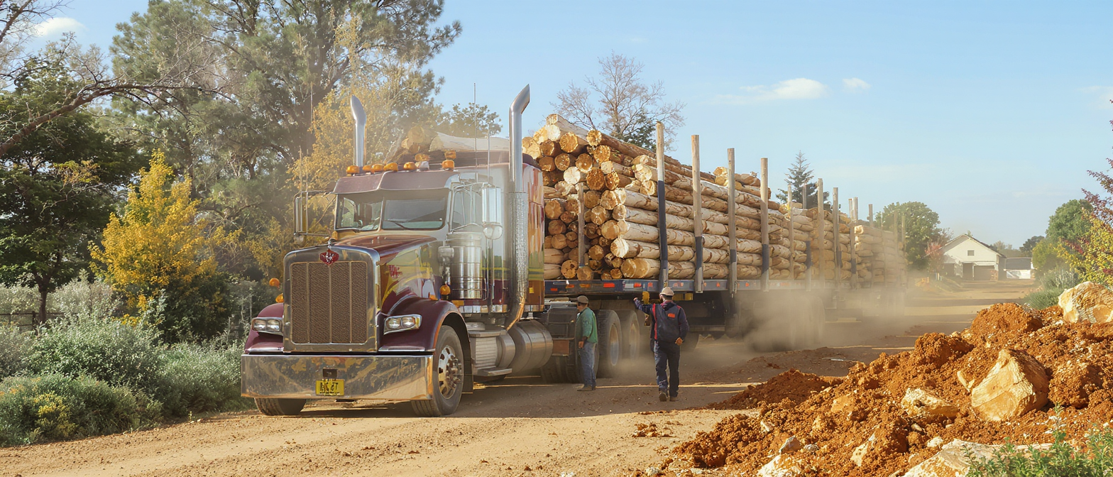 découvrez le prix d’un semi-remorque pour le transport de bois de chauffage en 2 m et les réalités logistiques liées à cette opération.
