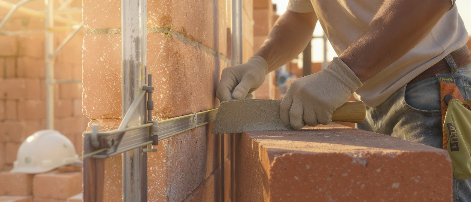 découvrez les techniques essentielles pour construire en briques, pavés et parpaings en maîtrisant les fondations, les alignements et les joints pour des structures solides et durables.