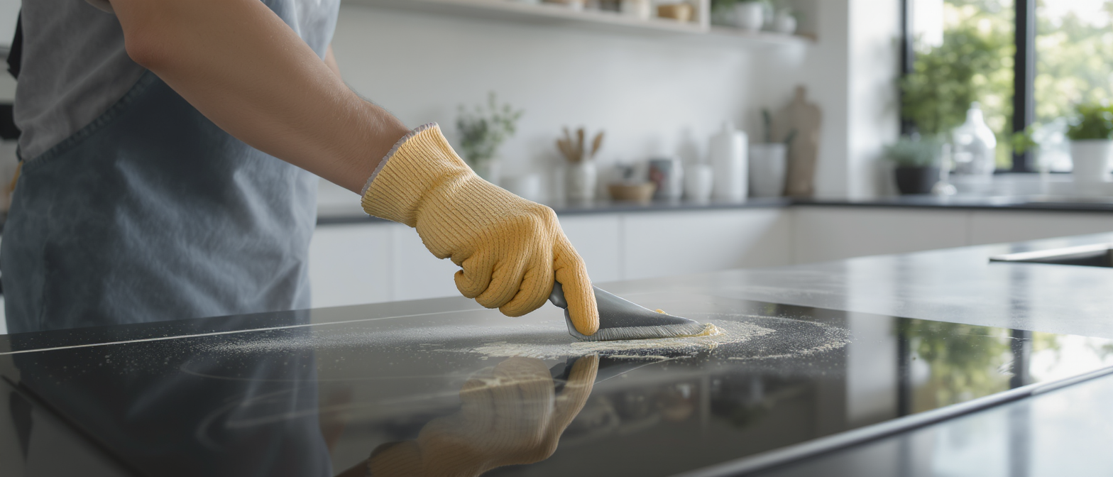 découvrez comment dégraisser efficacement votre plaque à induction sans la rayer et prévenir l'apparition de halos pour une surface toujours impeccable.