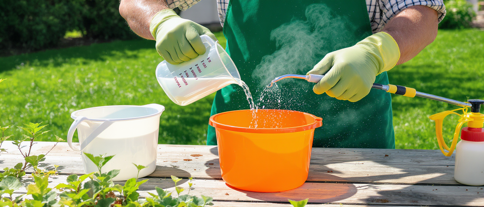 découvrez les dilutions courantes et les équivalences pour préparer du roundup en volumes de 5 à 10 litres, afin d'assurer une utilisation efficace et sécurisée.