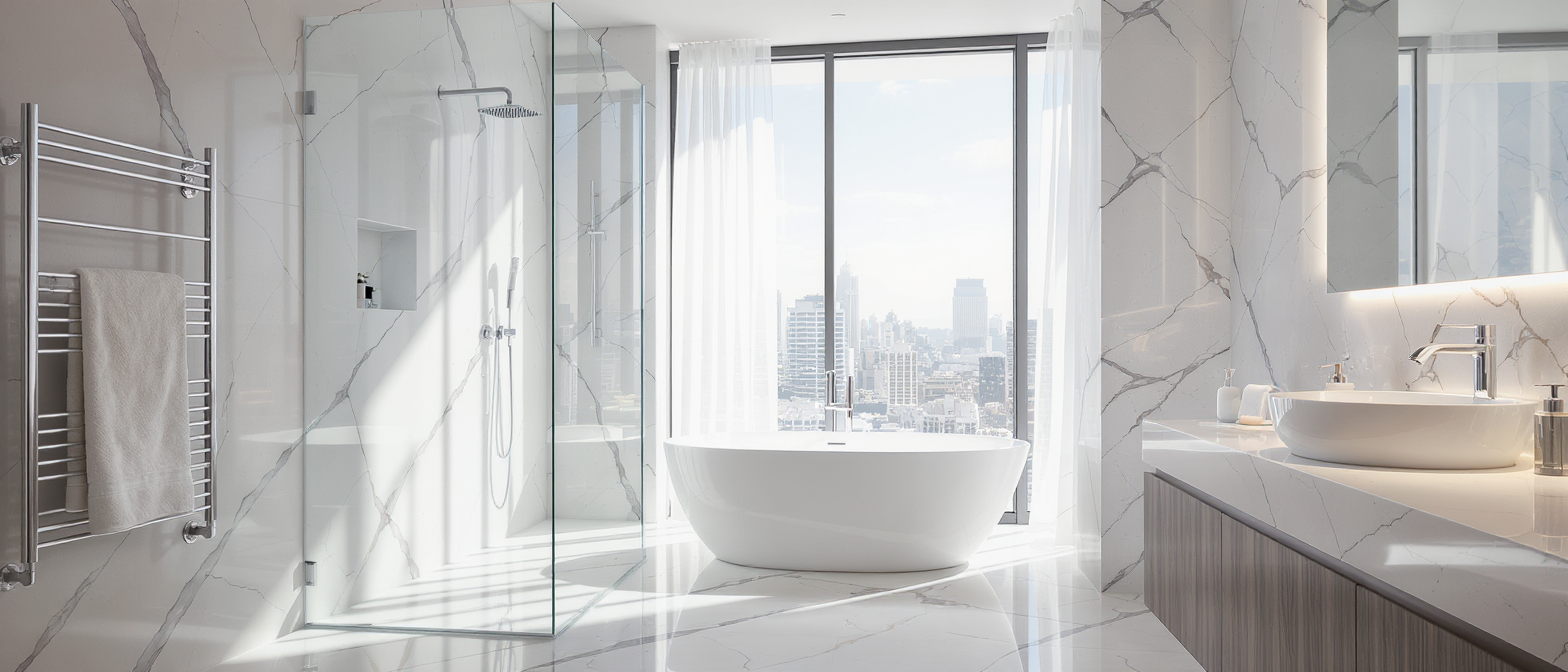 découvrez comment agencer votre salle de bain haut de gamme en choisissant les matériaux d’exception et en maîtrisant un budget type pour un espace élégant et fonctionnel.