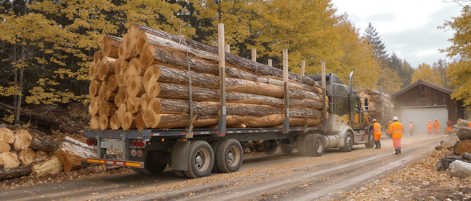 découvrez le prix du bois de chauffage en 2 m livré par semi-remorque et les défis logistiques associés pour un approvisionnement efficace.