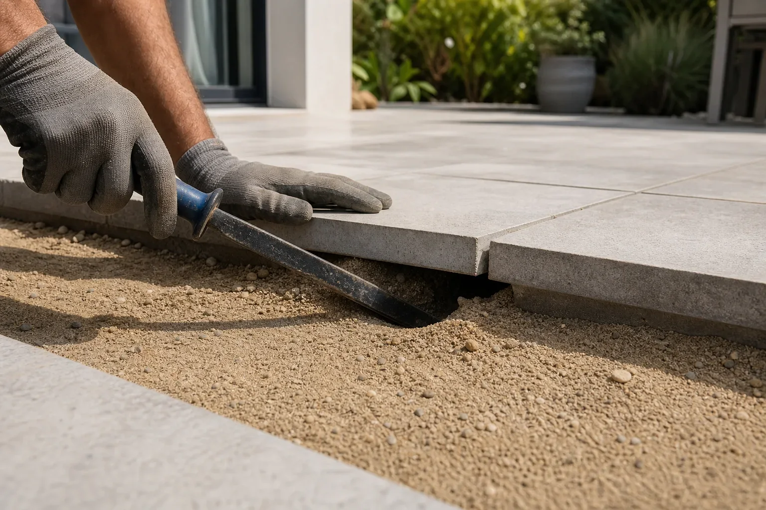 Detail pratique pour Dalle sur sable : les inconvénients majeurs d'une pose sans dalle béton