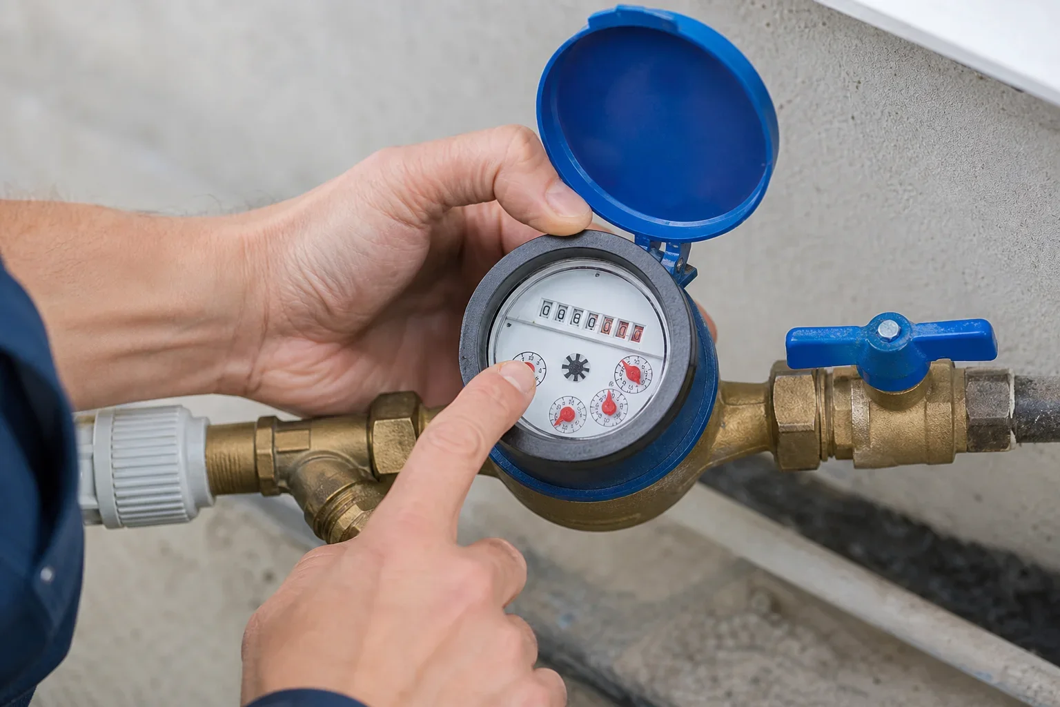 Detail pratique pour Lire un compteur d’eau : index, m³ réels et fuites à traquer